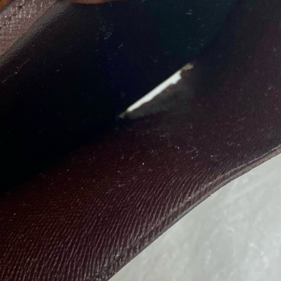 Louis Vuitton Damier Ebene Kisslock Compact Wallet 5in x 4in - Picture 14 of 16